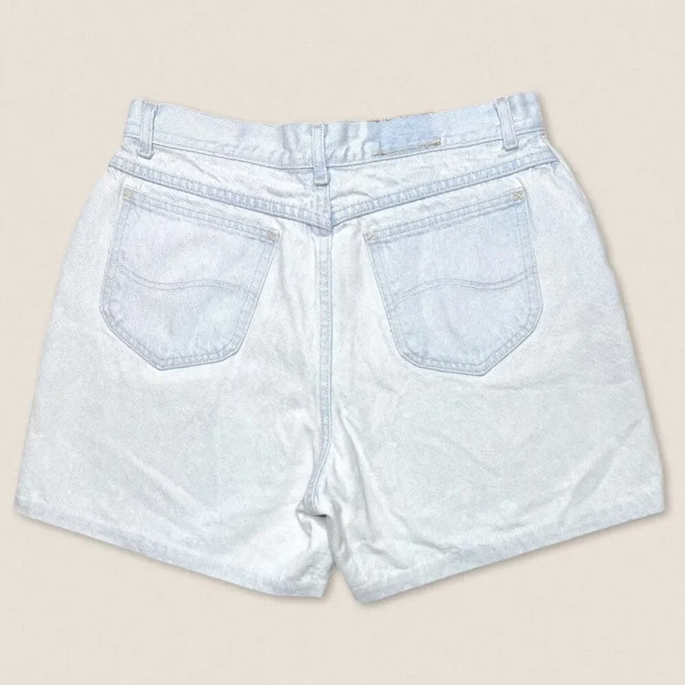Vintage‎ 90s Lee mom jean Denim Jorts Shorts size 29”